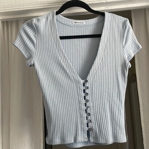 Reformation blue top (never worn)